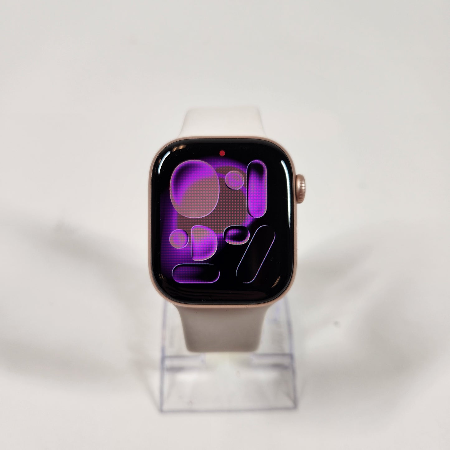 GPS Only Apple Watch Series 11 42MM Rose Gold Aluminum Light Blush Sport Band 