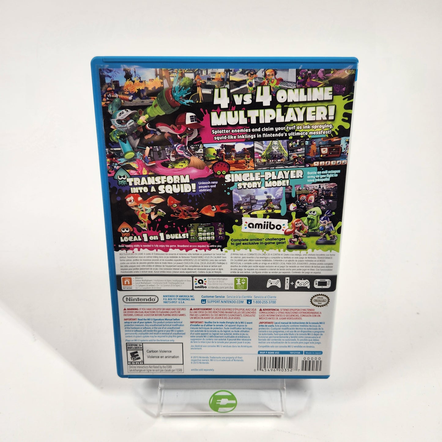 Splatoon (Nintendo Wii U, 2015)