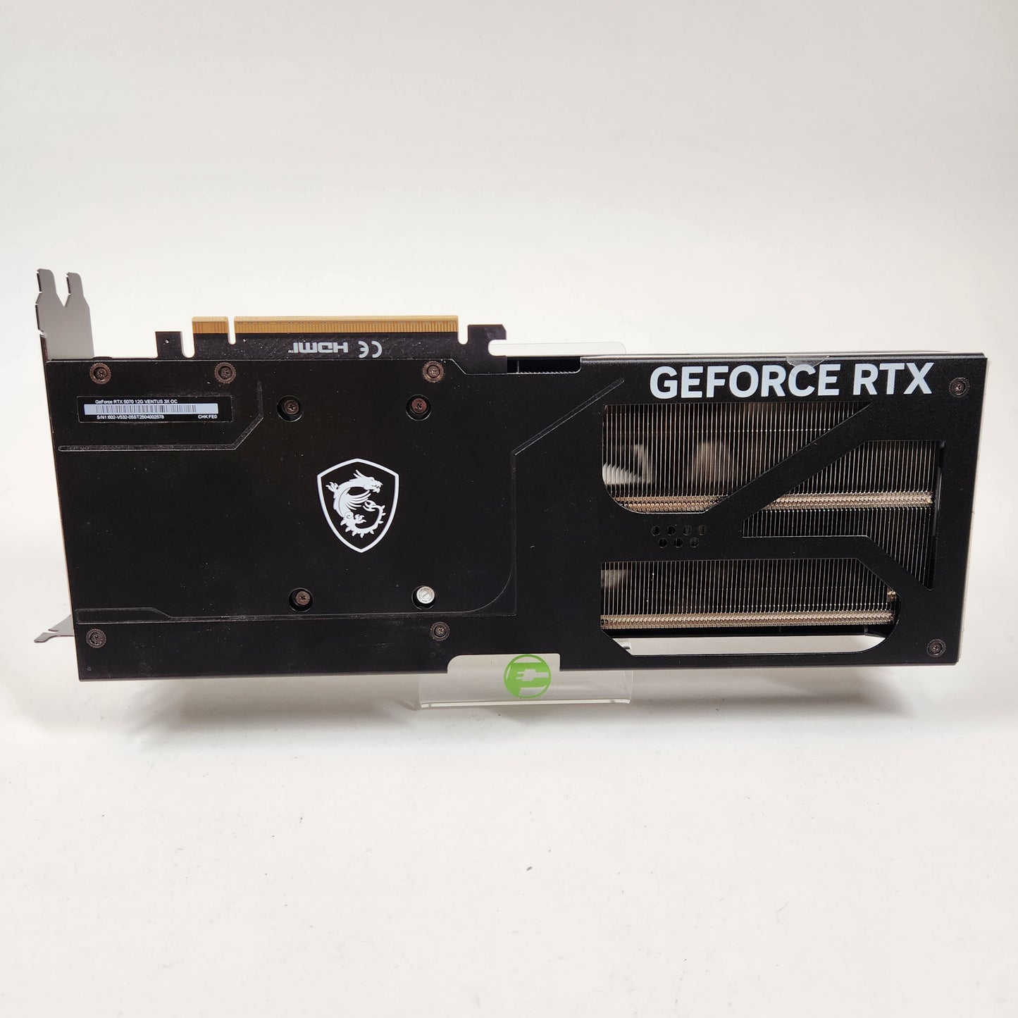 MSI GeForce RTX 5070 Ventus 3X OC 12GB GDDR7 Graphics Card G5070-12V3C