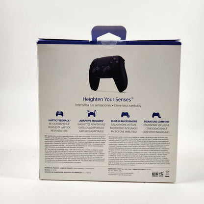 New Sony PlayStation 5 PS5 DualSense Wireless Controller Midnight Black CFI-ZCT1W