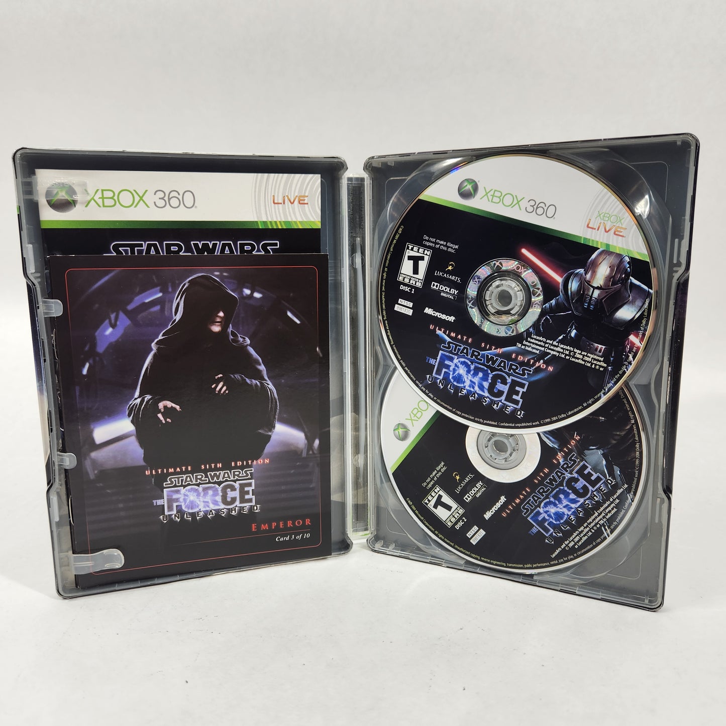 Star Wars The Force Unleashed [Ultimate Sith Edition] (Microsoft Xbox 360, 2009)