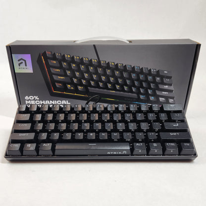Atrix 60% Mechanical RGB Gaming Keyboard