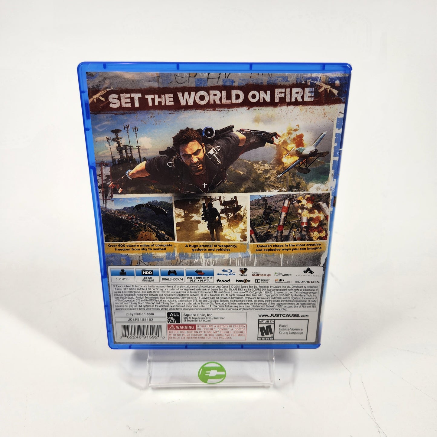 Just Cause 3 (Sony PlayStation 4 PS4, 2015)