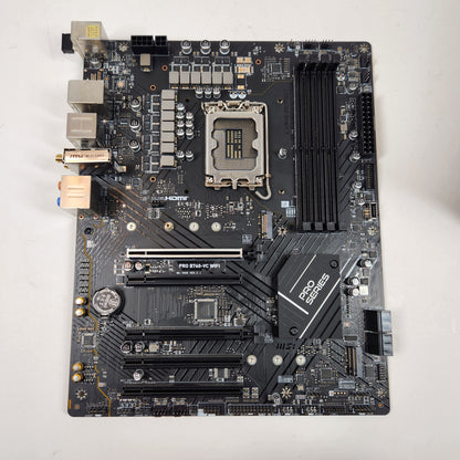 MSi Pro B760-VC WiFi LGA 1700 ATX Intel DDR5 Motherboard