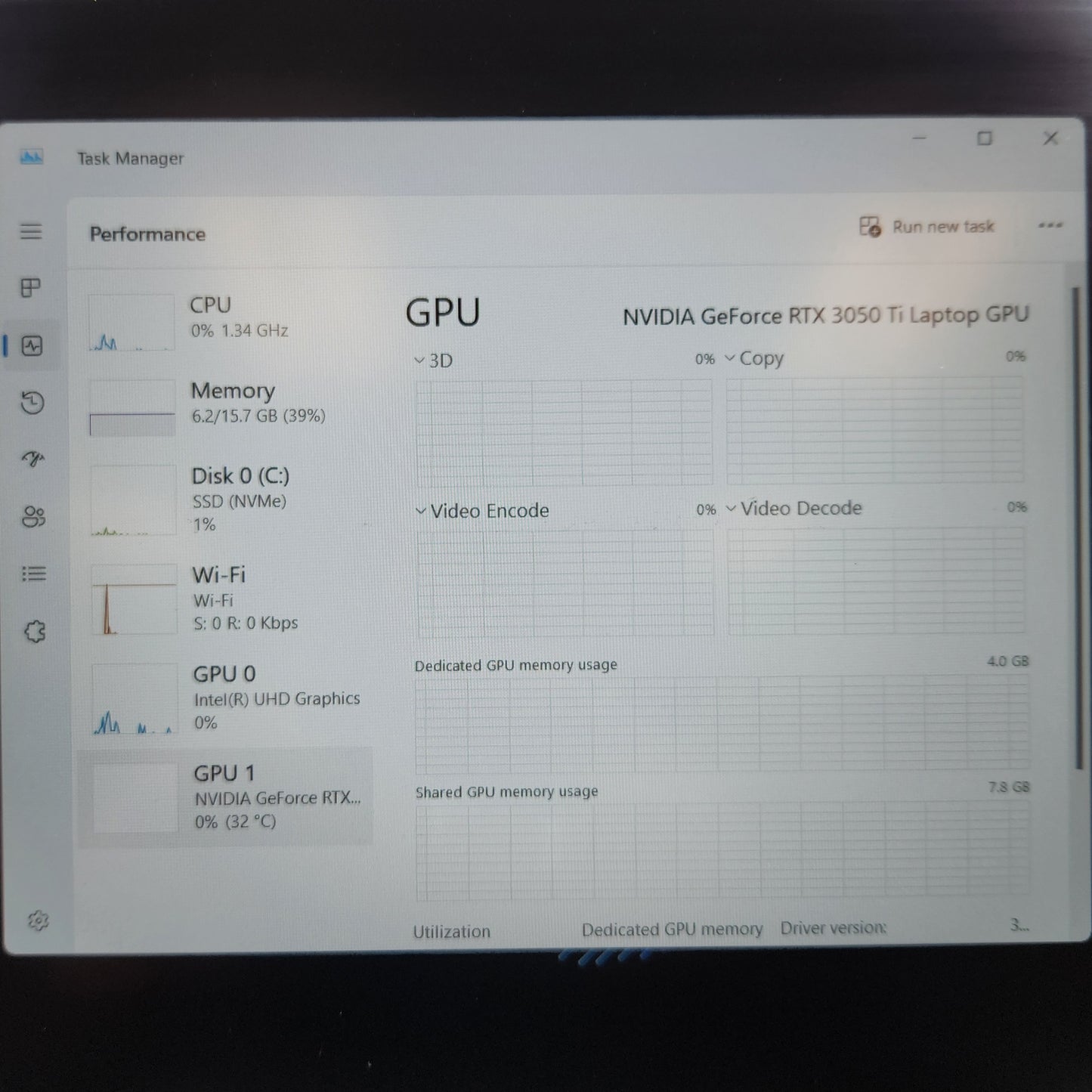 HP Victus 15-FA0032DX 15.6" i7-12650H 2.3GHz 16GB RAM 512GB SSD GeForce 3050 Ti