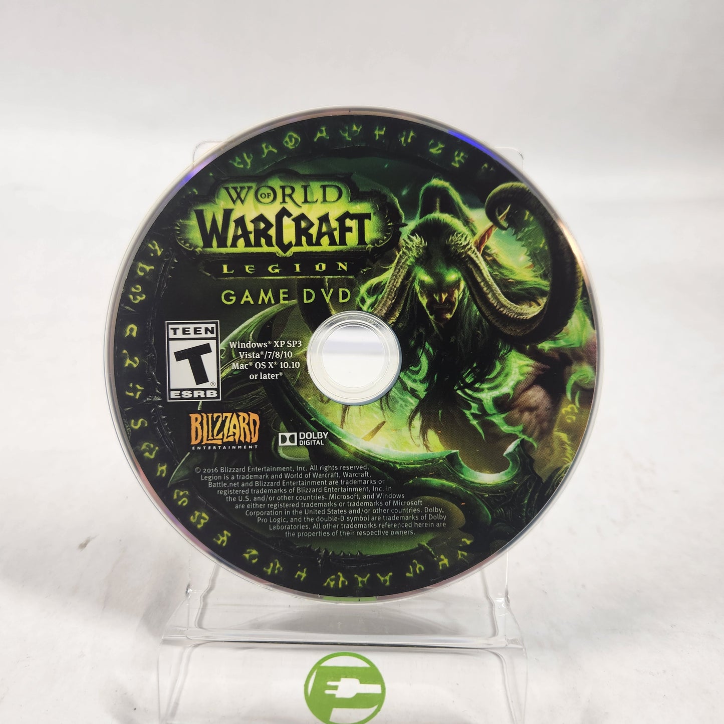 World of Warcraft Legion [Expansion Set] (PC, 2016)