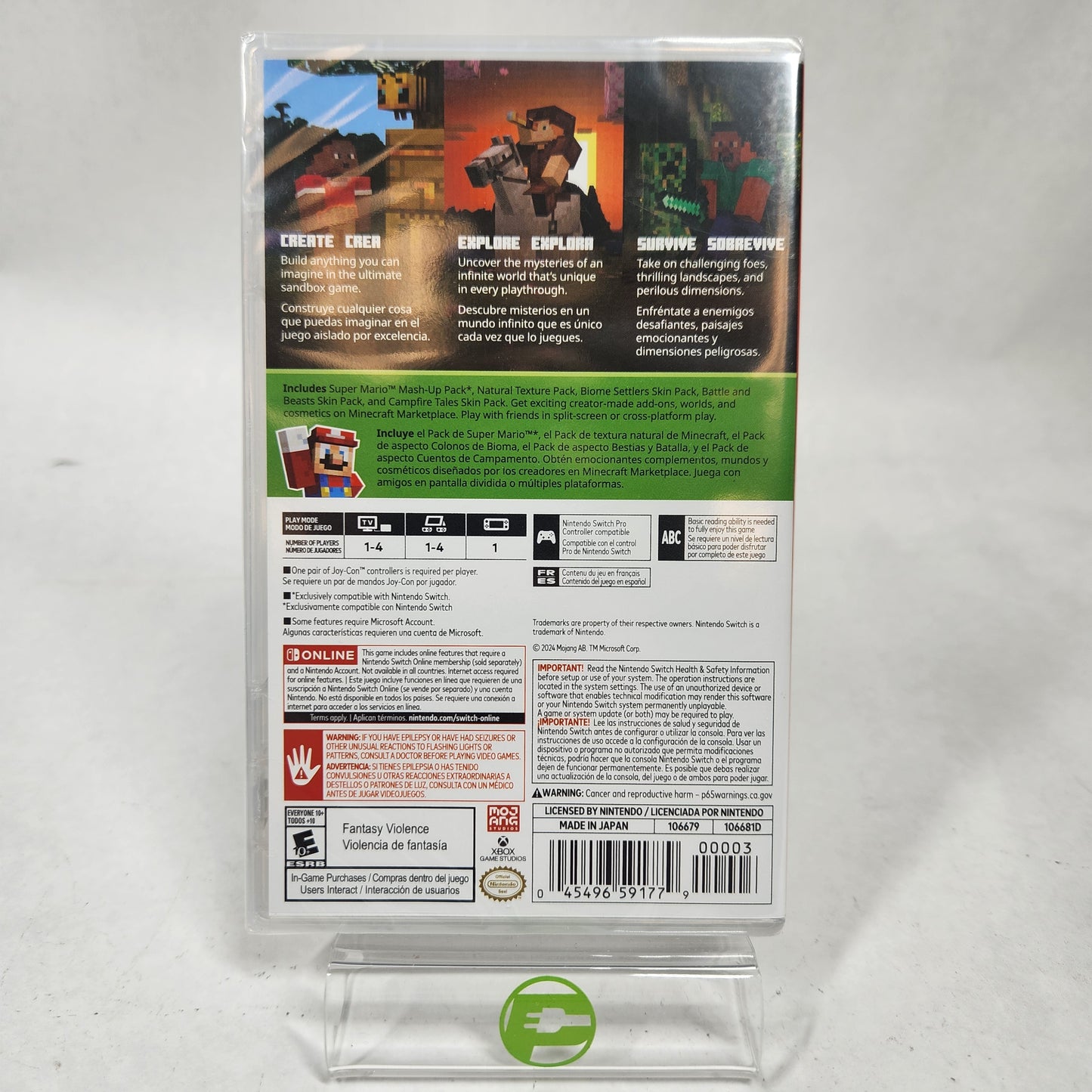 New Minecraft (Nintendo Switch, 2018)